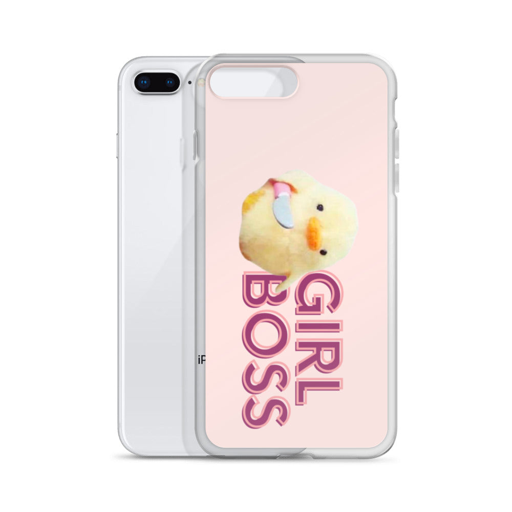 Girl Boss iPhone Case