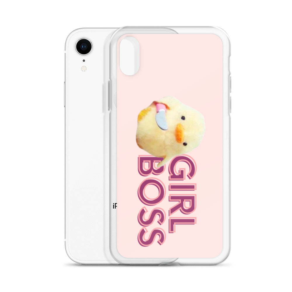 Girl Boss iPhone Case