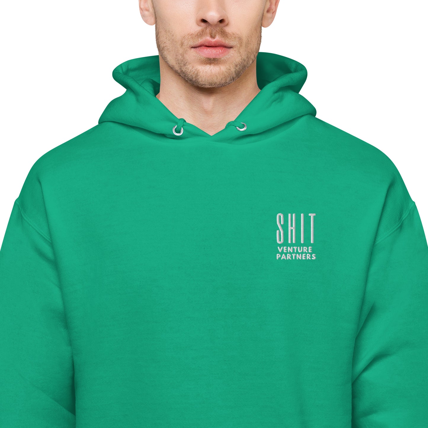 Unisex Fleece Hoodie - Shit Venture Partners Logo