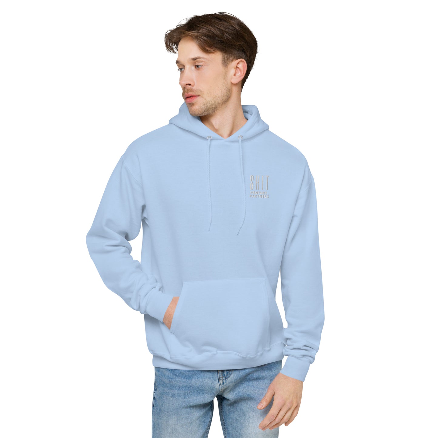 Unisex Fleece Hoodie - Shit Venture Partners Logo