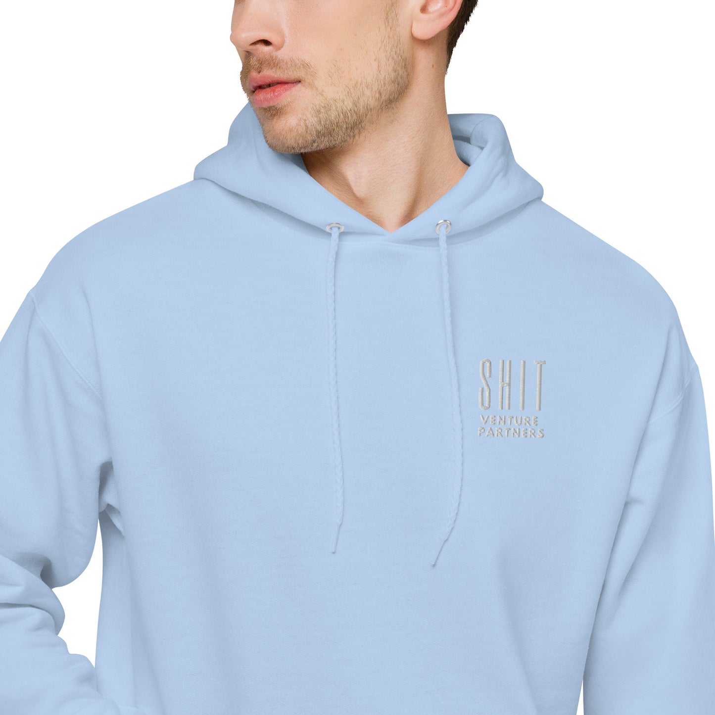 Unisex Fleece Hoodie - Shit Venture Partners Logo