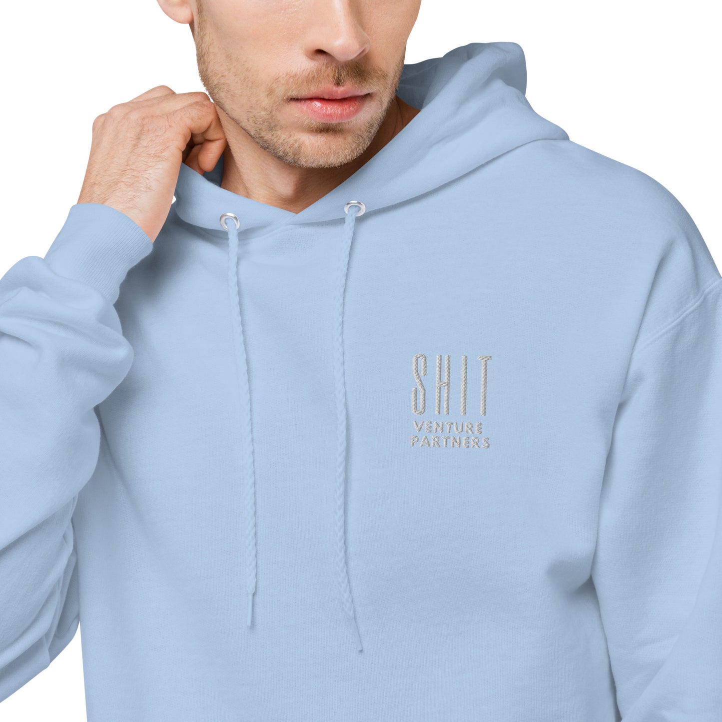 Unisex Fleece Hoodie - Shit Venture Partners Logo