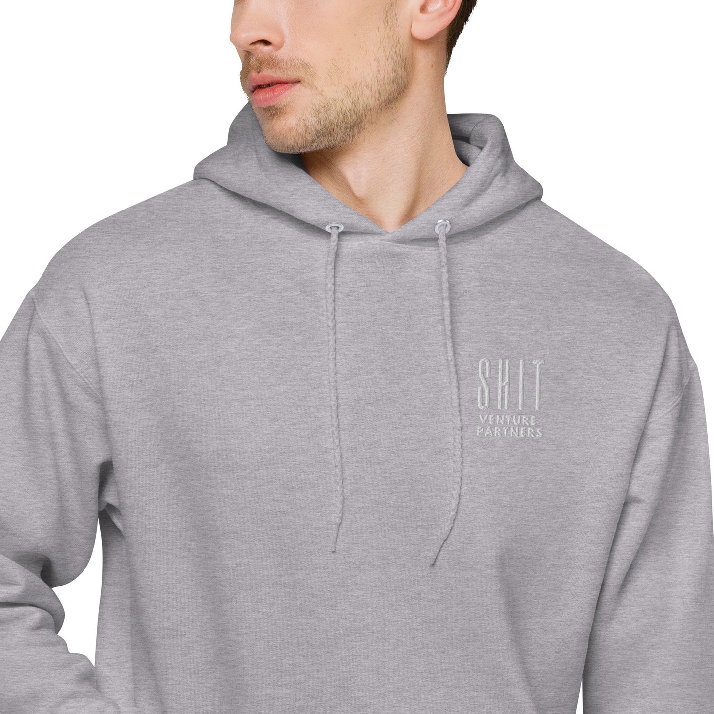 Unisex Fleece Hoodie - Shit Venture Partners Logo